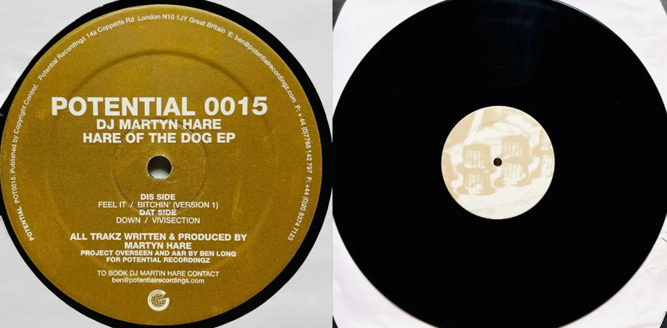 DJ Martyn Hare – Hare Of The Dog EP